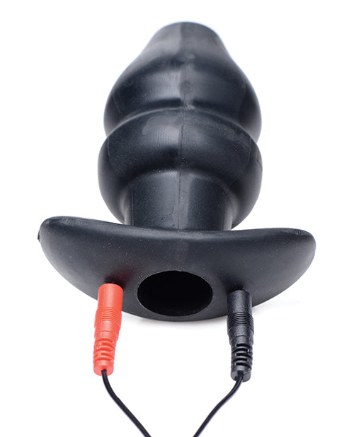 Zeus Electrosex Hollow Anal Amplifer Butt Plug - Black Eldorado Premium Demo Zeus Electrosex Hollow Anal Amplifer Butt Plug - Black Eldorado Premium Demo