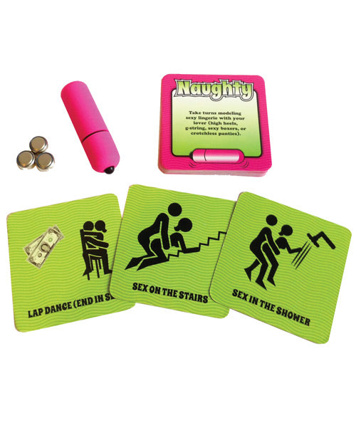 Naughty Vibrations Game W/bullet