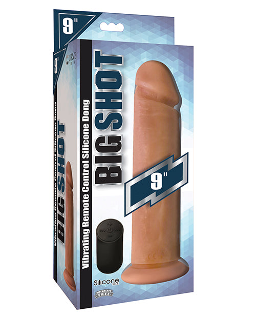 Curve Novelties Big Shot Liquid Silicone Dong - Light