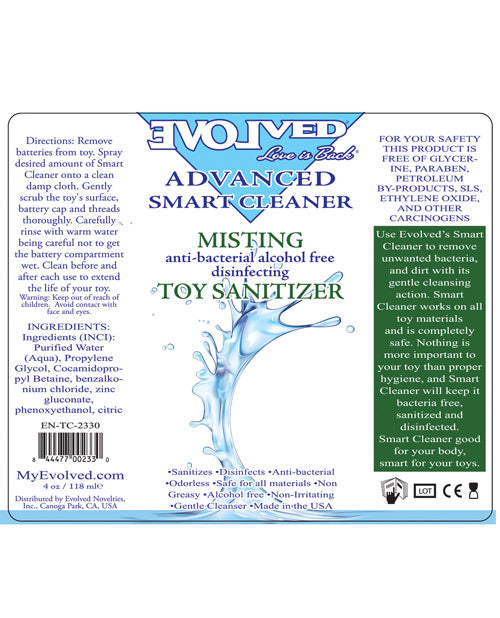 Smart Cleaner Misting - 4 Oz