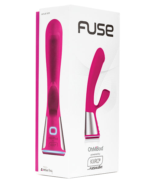 Ohmibod Fuse Interactive Bluetooth Dual Stim Vibe - Pink