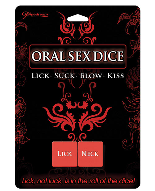 Oral Sex Dice - Red