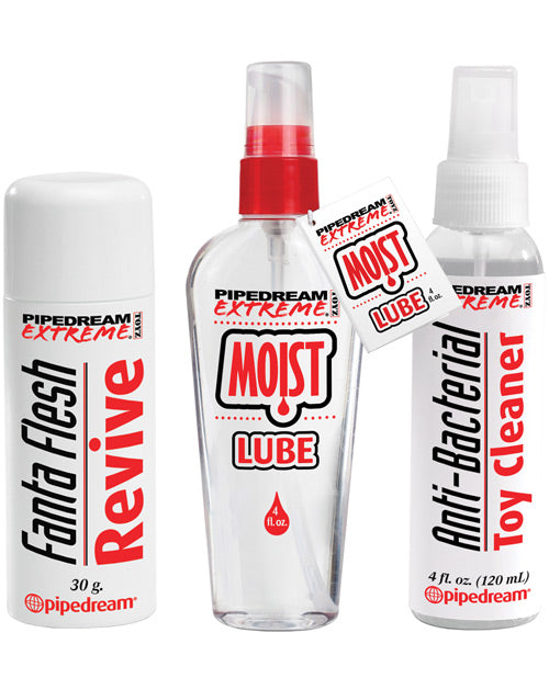Pipedream Extreme Toyz Fanta Flesh Care Kit - Clear
