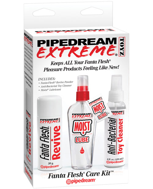 Pipedream Extreme Toyz Fanta Flesh Care Kit - Clear