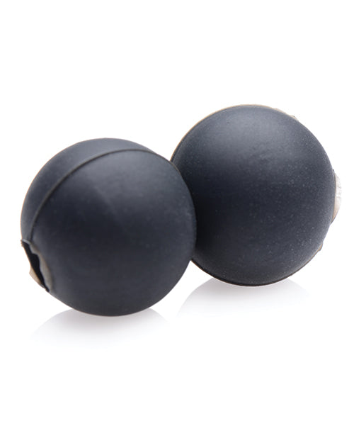 Master Series Sin Spheres Silicone Magnetic Balls - Black